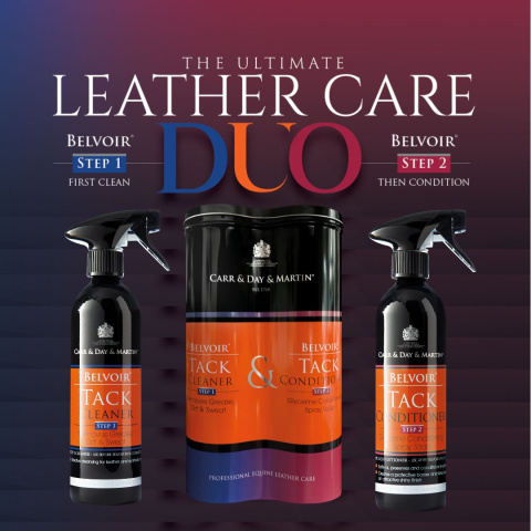 BELVOIR Step1 + Step2, Leather Care DUO