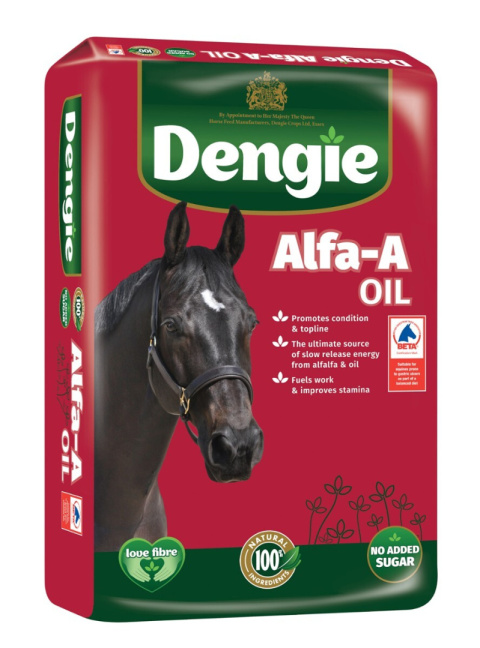 Dengie ALFA-A Oil 20kg - sieczka dla koni z dodatkiem oleju