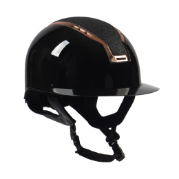 Kask Gaudi Glossy black/rose S/M