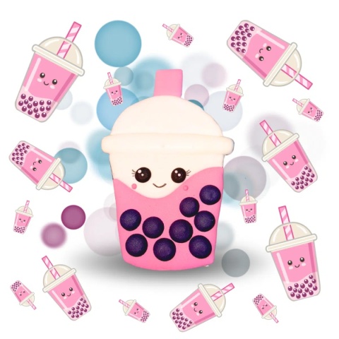 Bubble Tea ciastko | Limitowana Edycja Lukrowanych Ciastek dla Koni