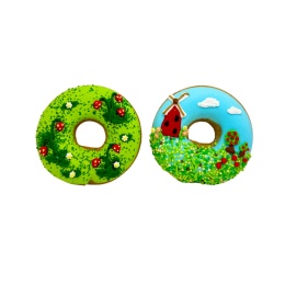 DONUTY Z LUKREM 2SZT