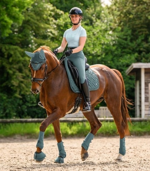 ELLA Legginsy jeździeckie z lejem silikonowym