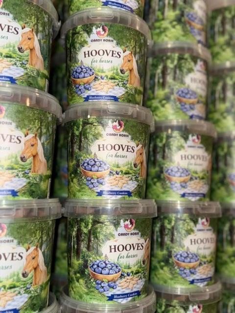 Kopytka jagodowa tarta | Naturalne Wegańskie Smakołyki dla Konia