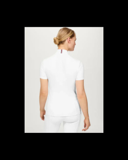 Koszulka konkursowa damska Tommy Hilfiger Equestrian Avon Optic White