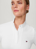 Koszulka konkursowa damska Tommy Hilfiger Equestrian Avon Optic White