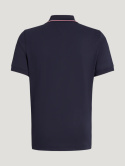 Koszulka polo Tommy Hilfiger Harrison Pique z krótkim rękawem DESERT SKY