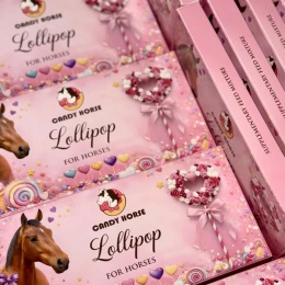 Lizak w kształcie serca | Bezikowy lizak dla koni