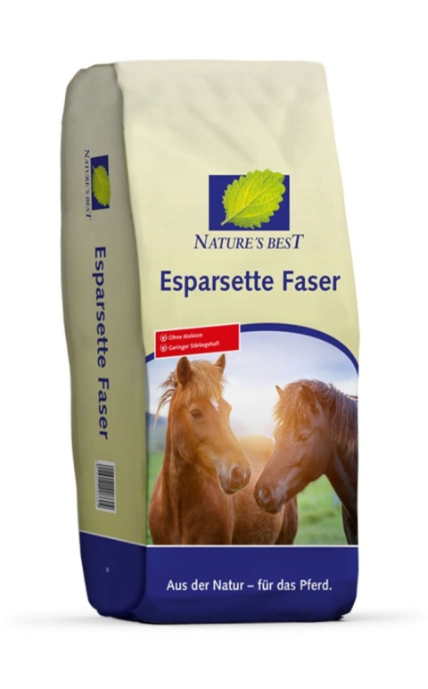 NATURE’S BEST Esparsette Faser 15 kg – Esparceta sieczka