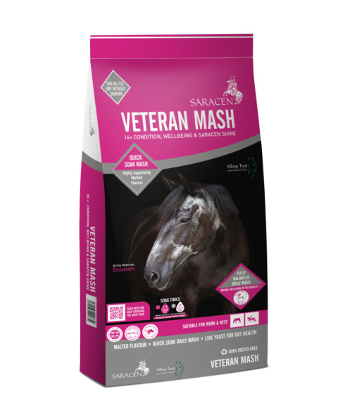 Saracen Veteran Mash 20 kg - mesz dla koni starszych Saracen Veteran Mash 20 kg - mesz dla koni starszych