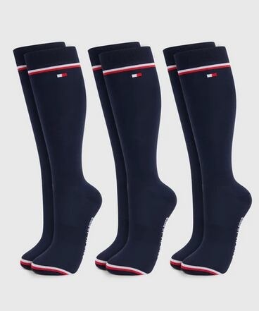 Skarpety TOMMY HILFIGER EQUESTRIAN Byron, 3 pary