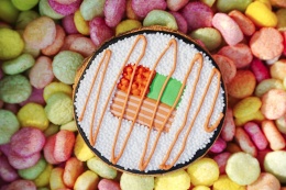 Sushi ciastko | Limitowana Edycja Lukrowanych Ciastek dla Koni