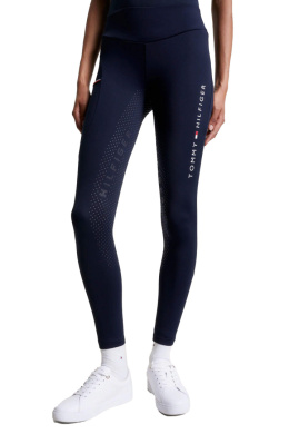 Tommy Hilfiger Equestrian Elmira Legginsy z pełnym lejem