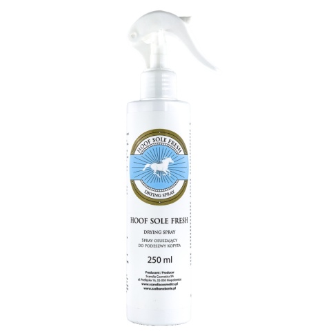 HOOF SOLE FRESH spray osuszający do podeszwy kopyta 250ml