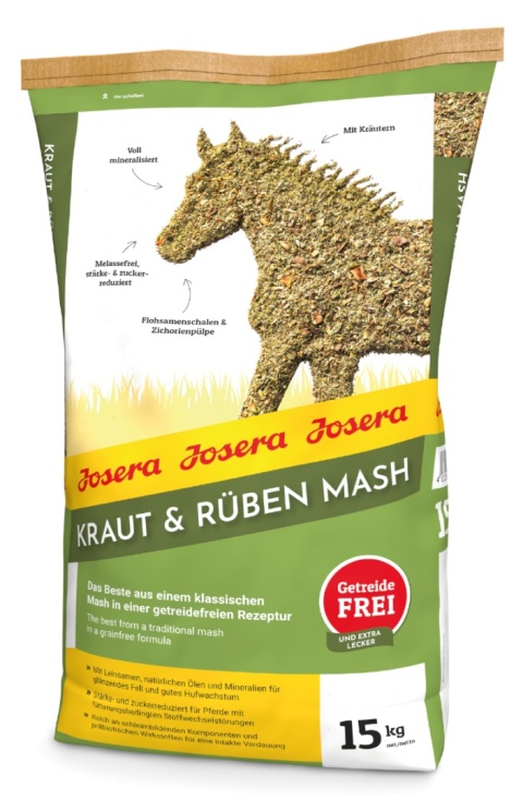 JOSERA Kraut & Rüben Mash-klasycznym mesz, z bezzbożową recepturą